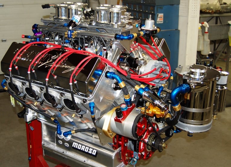 PRO MOD 903 CU. IN. ENGINE OVER 2850HP ON FOUR SYSTEMS - Sonny's Racing ...